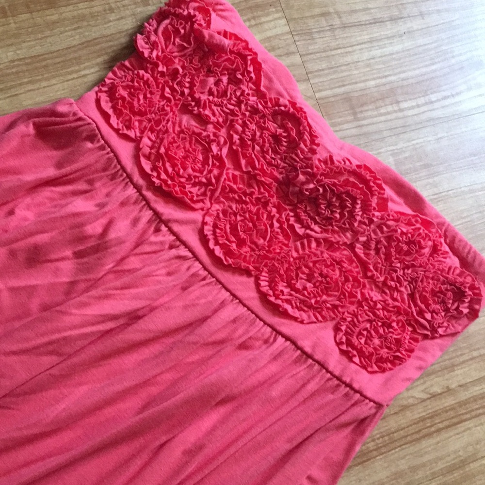 Coral Maxi Dress